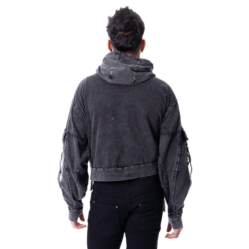 Poizen Industries - Crux Noctis Zip hoodie - Grey
